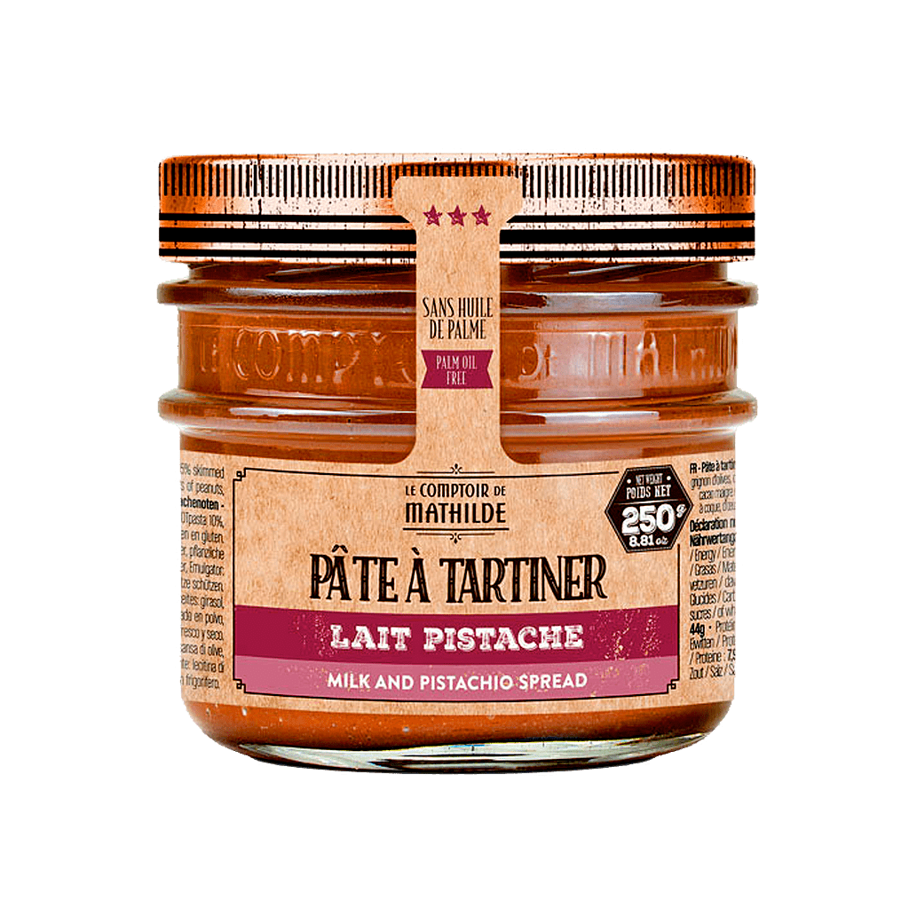 “Mathilde” Caramelized Pistachio Spread - 250g