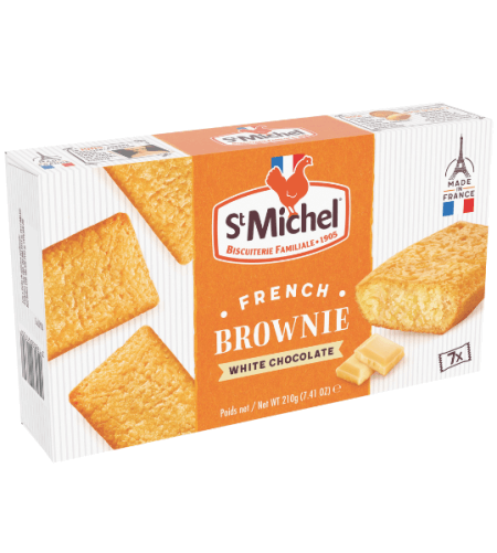 St. Michel Brownies White Chocolate 210 gr