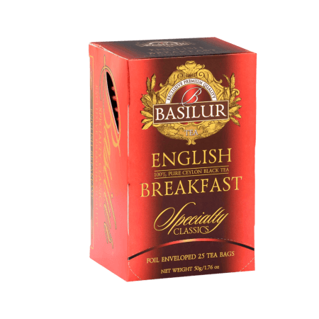 Basilur English Breakfast - kolekcija Specialty Classics 25x2g