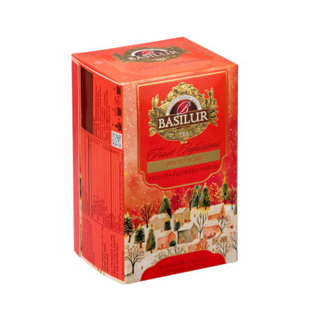 Basilur Fruit Infusions Collection – Spiced Wine – 20 × 1.8 g