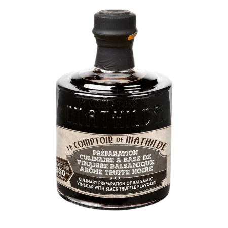 “Mathilde” Black Truffle Flavored Balsamic Vinegar – 250 ml